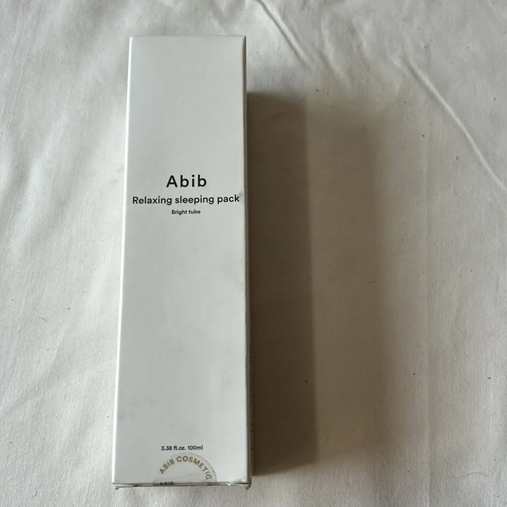 Abib Relaxing Sleeping Pack Bright Tube  NIB Sealed
